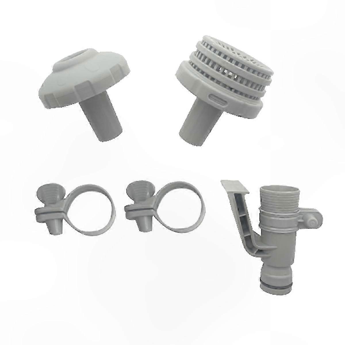 1.25" Nozzle Hose Pool Filter Replacement for Pools Under 1000 GPH Ground Kit
