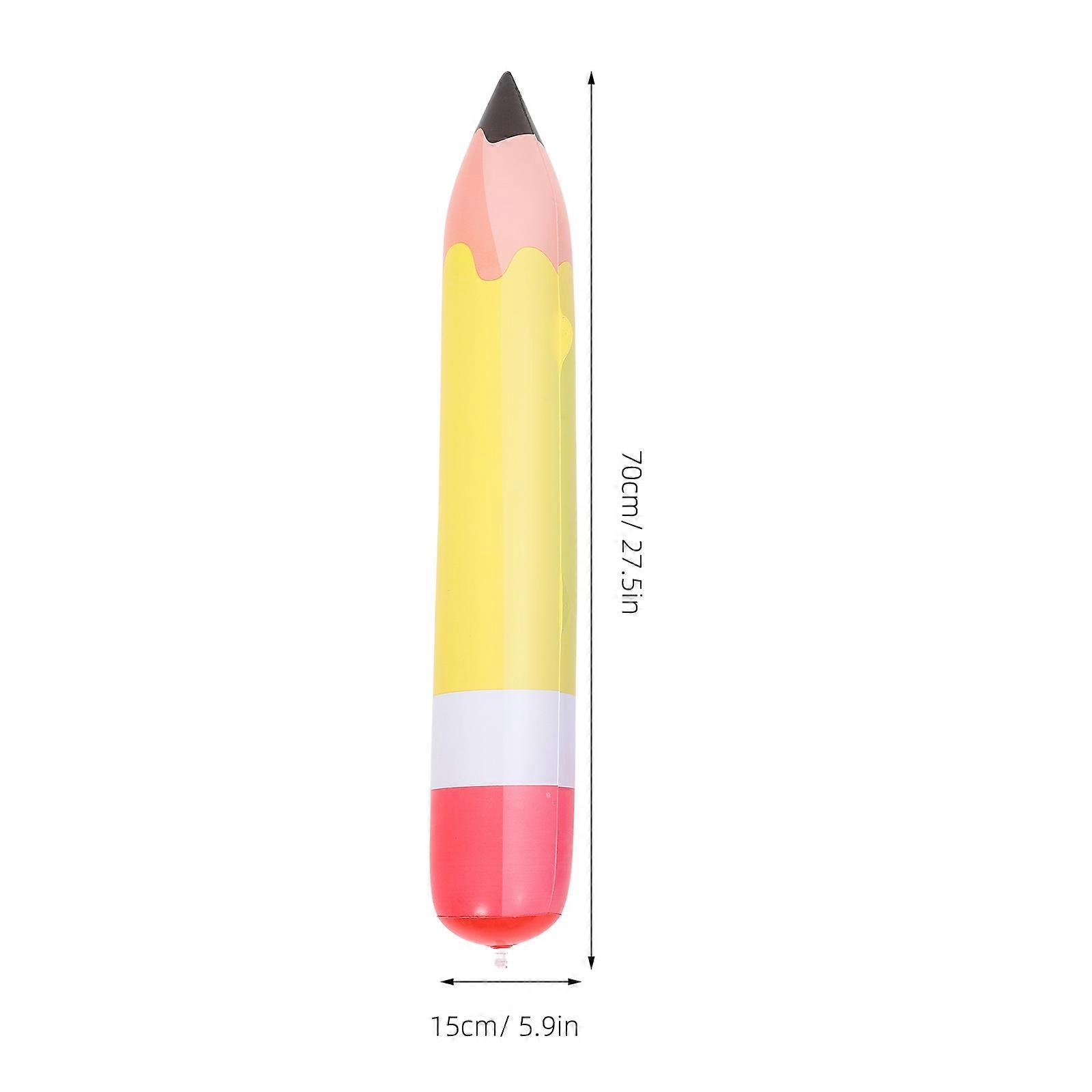 Pencil Decorations for Classroom Inflatable Toys 3Pcs Jumbo Pencil Set