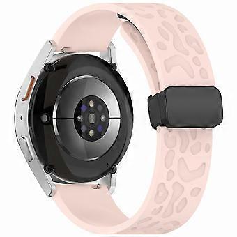 Bracelet magnétique en silicone KALEBOL 20 mm pour Samsung Galaxy Watch6 Classic 47 mm/43 mm/Huawei Watch GT 3 P