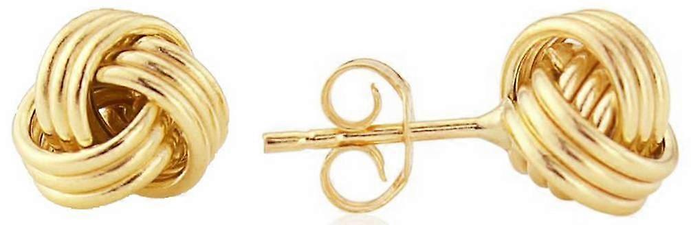 Mark Milton Knot Earrings - Yellow Gold