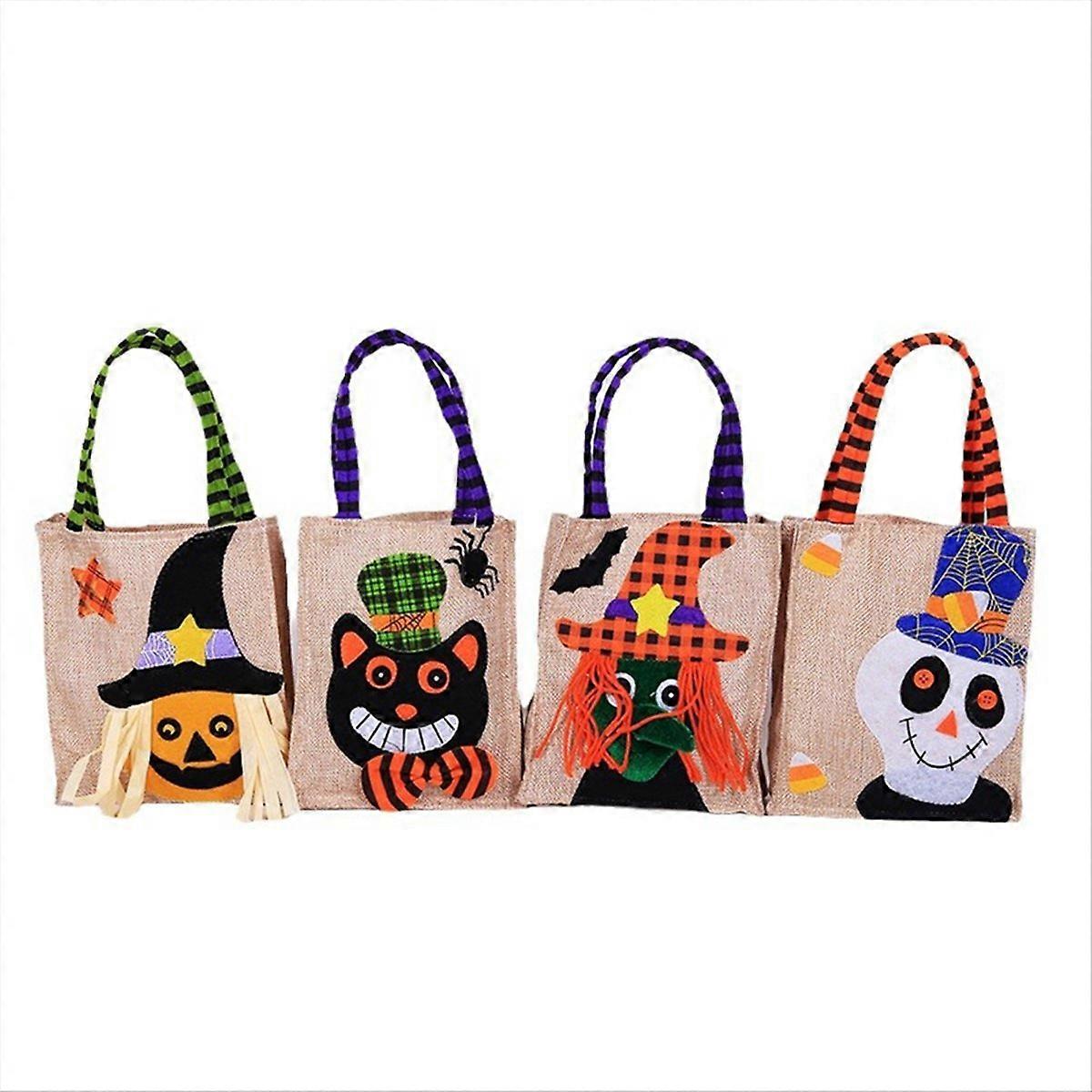 Halloweenske darčeky, netkané tašky, tašky na cukríky