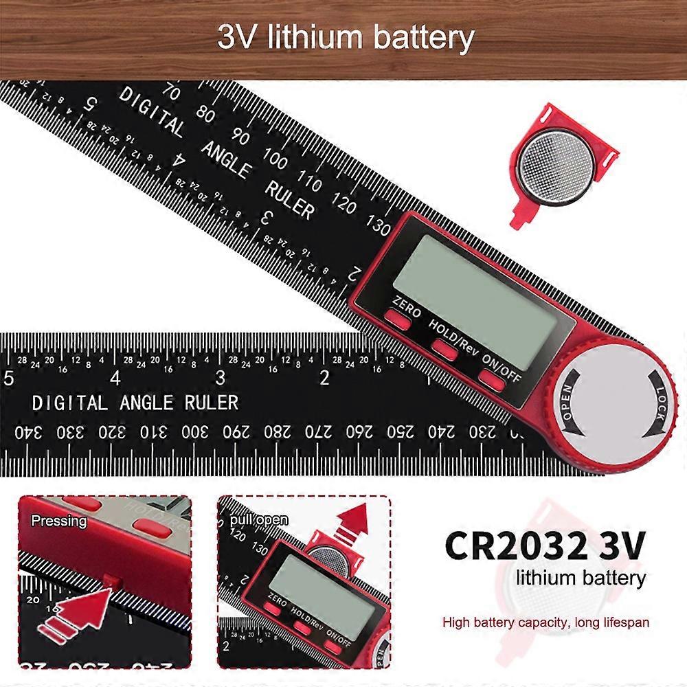 Protractor, Angle Gauge, Caliper, Digital Protractor, Angle Measuring Device