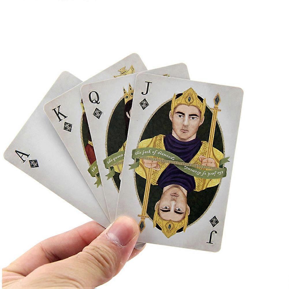 Divination Poker Occupy Playing Cards for 2Pcs Student Board Game