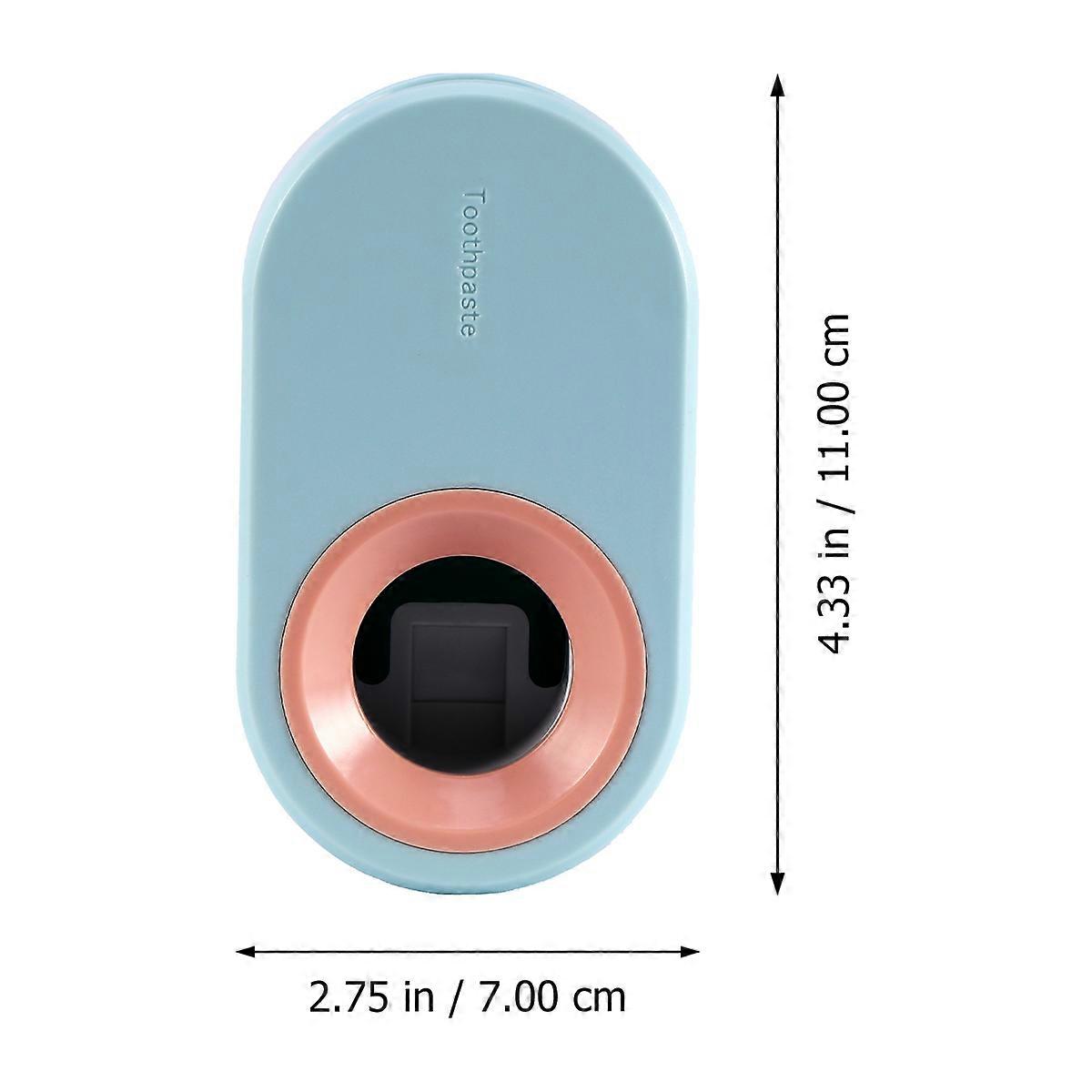 Automatic Toothpaste Squeezer Toothpaste Dispenser for Daily Use Blue Plastic
