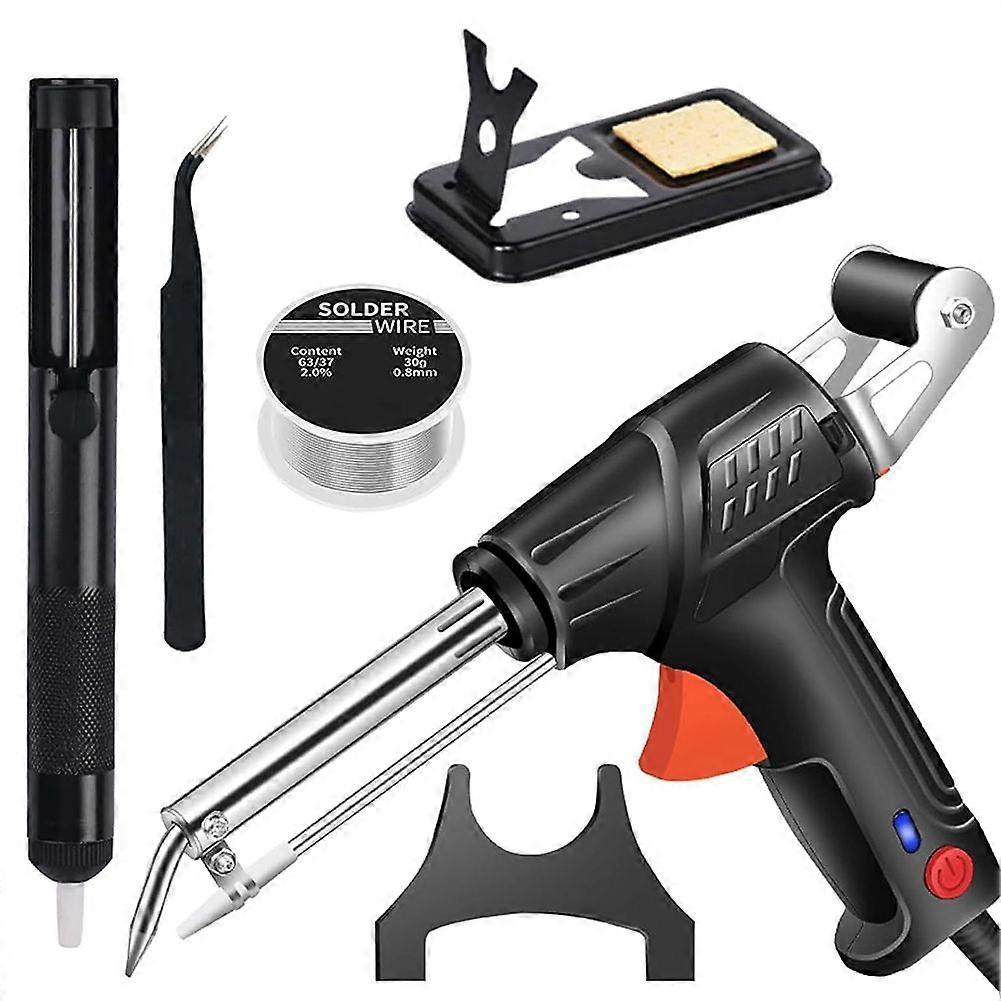 Internally Heated Laser-Welding Tool, Multi-Function Soldering Iron Set, Automatic Handheld Electric Welder US Plug A