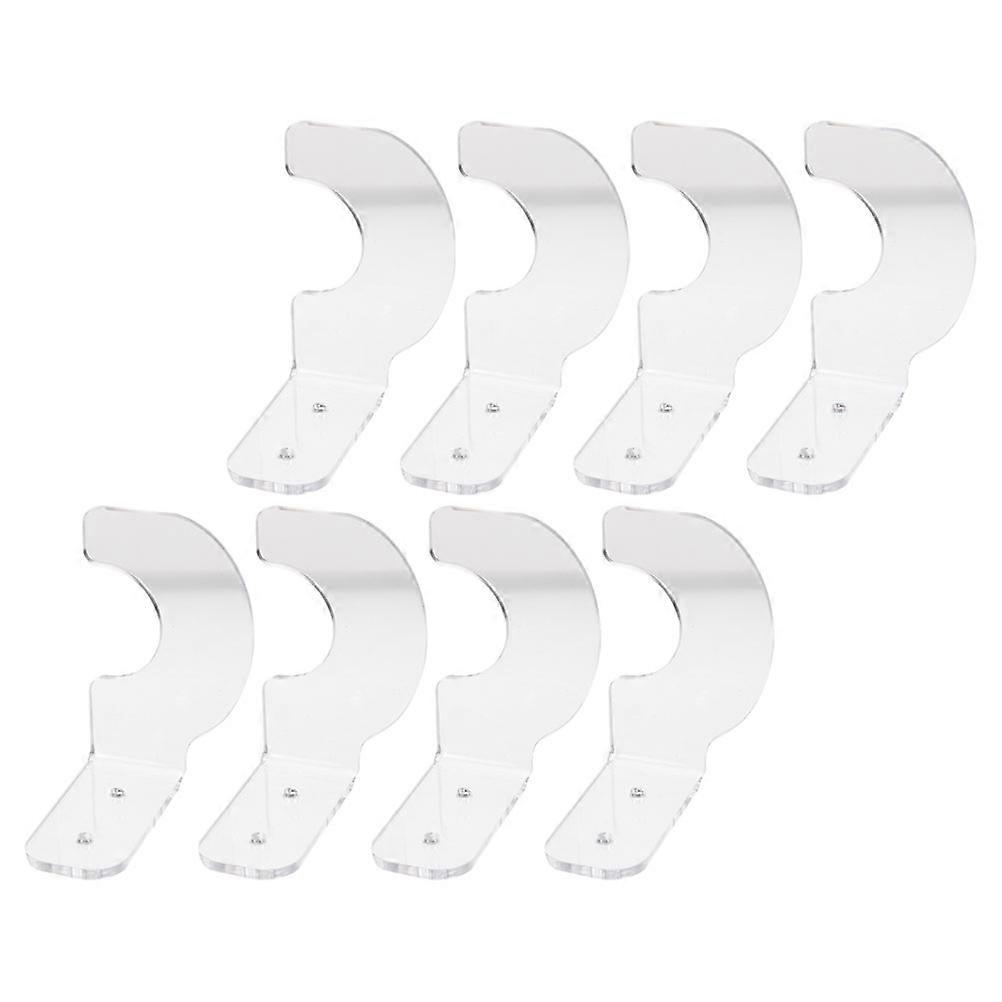 Transparent Baseball Bat Display Stand for 4Pairs Baseball Bat Holder