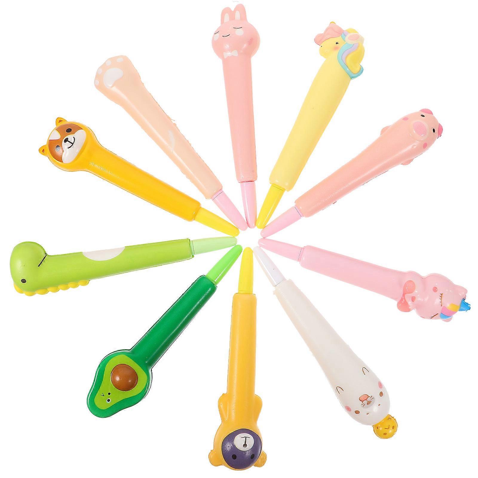 Multi-Function Decompression Pen Gel Pens for Writing Use 10Pcs