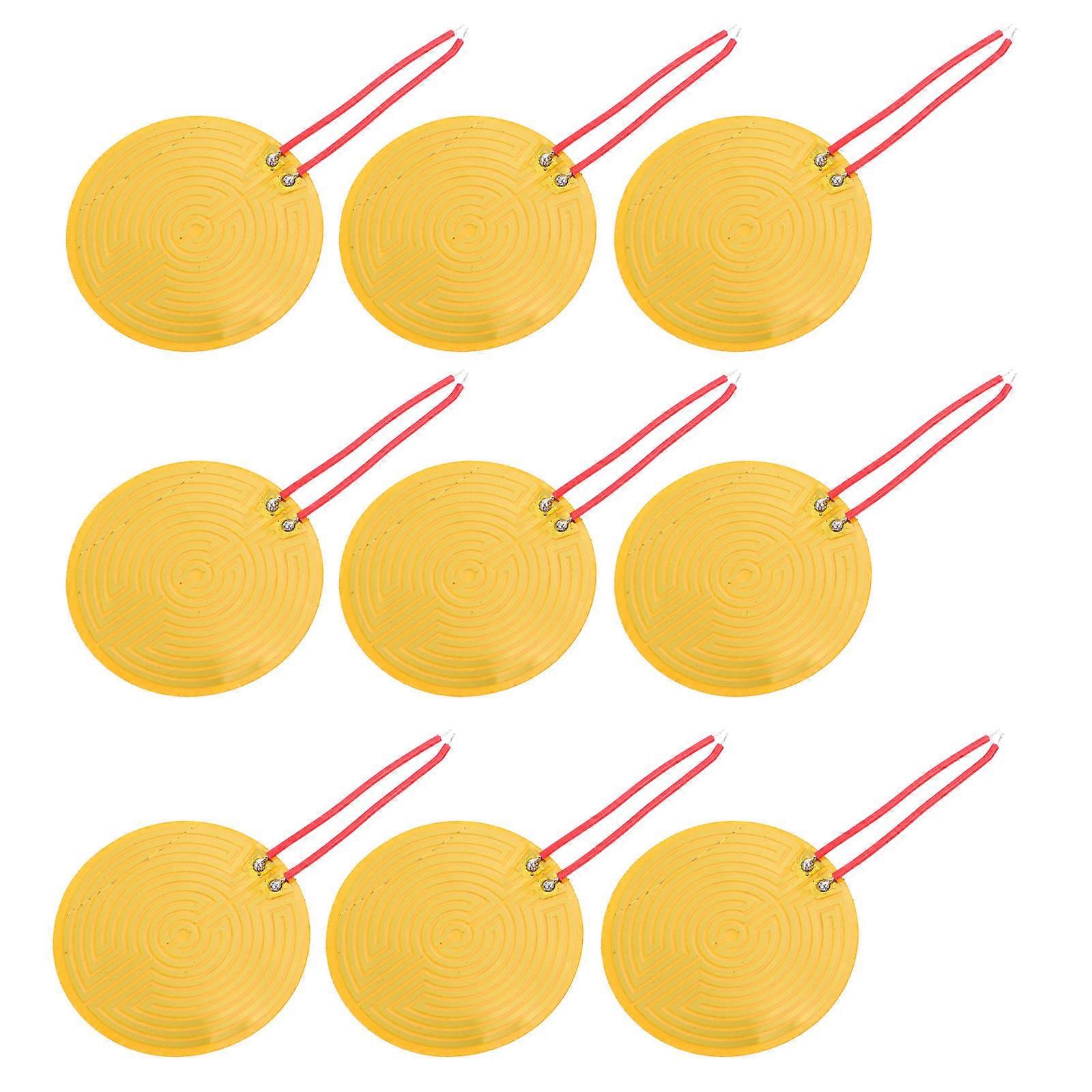 Heating Coaster Sheets Thermal Insulation Cup Pad Heating Sheet 10Pcs Pack