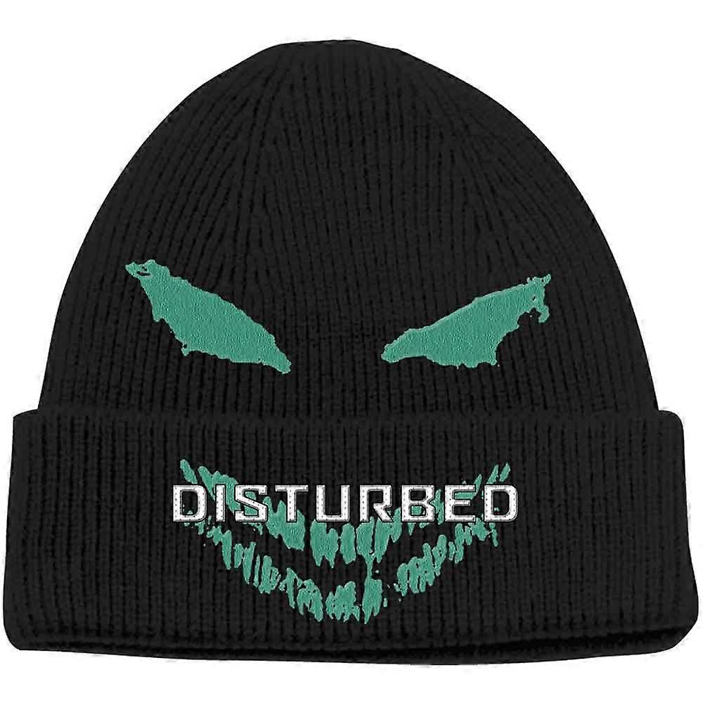 Disturbed Green Face Beanie Hat