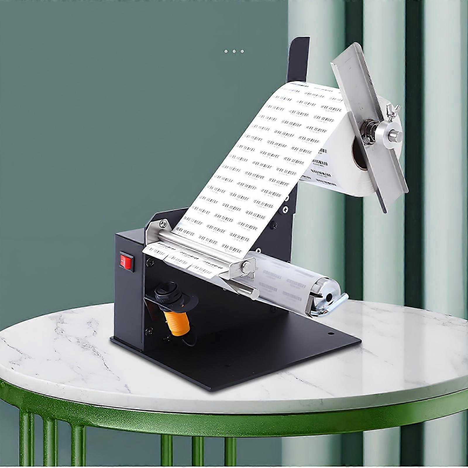 Automatic Label Dispenser with Smart Induction Peeling, 180mm Diameter, 110mm Width for Product Labels
