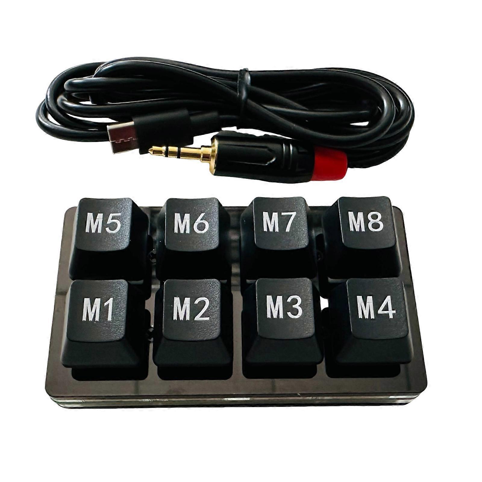 IC-705 IC-7610 External Keypad Mechanical Keyboard Keycaps/Switches Replaceable