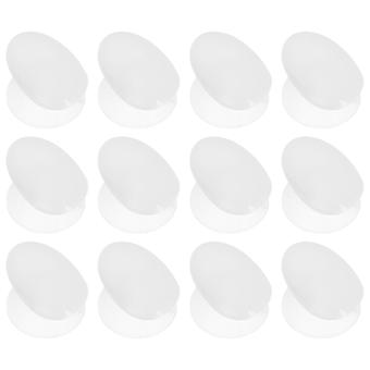 Silicone Lip Brush Cover Protectors for Makeup Brush Anti-Lost Use 12Pcs