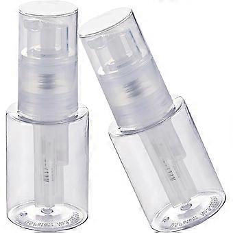 2 Pack - Empty Powder Spray Bottle, Barber Powder/Talc Powder/Hair Fibers Sprayer, Applicator for Hair Salon, Cleaning, Plants, Misting & Skin Care (