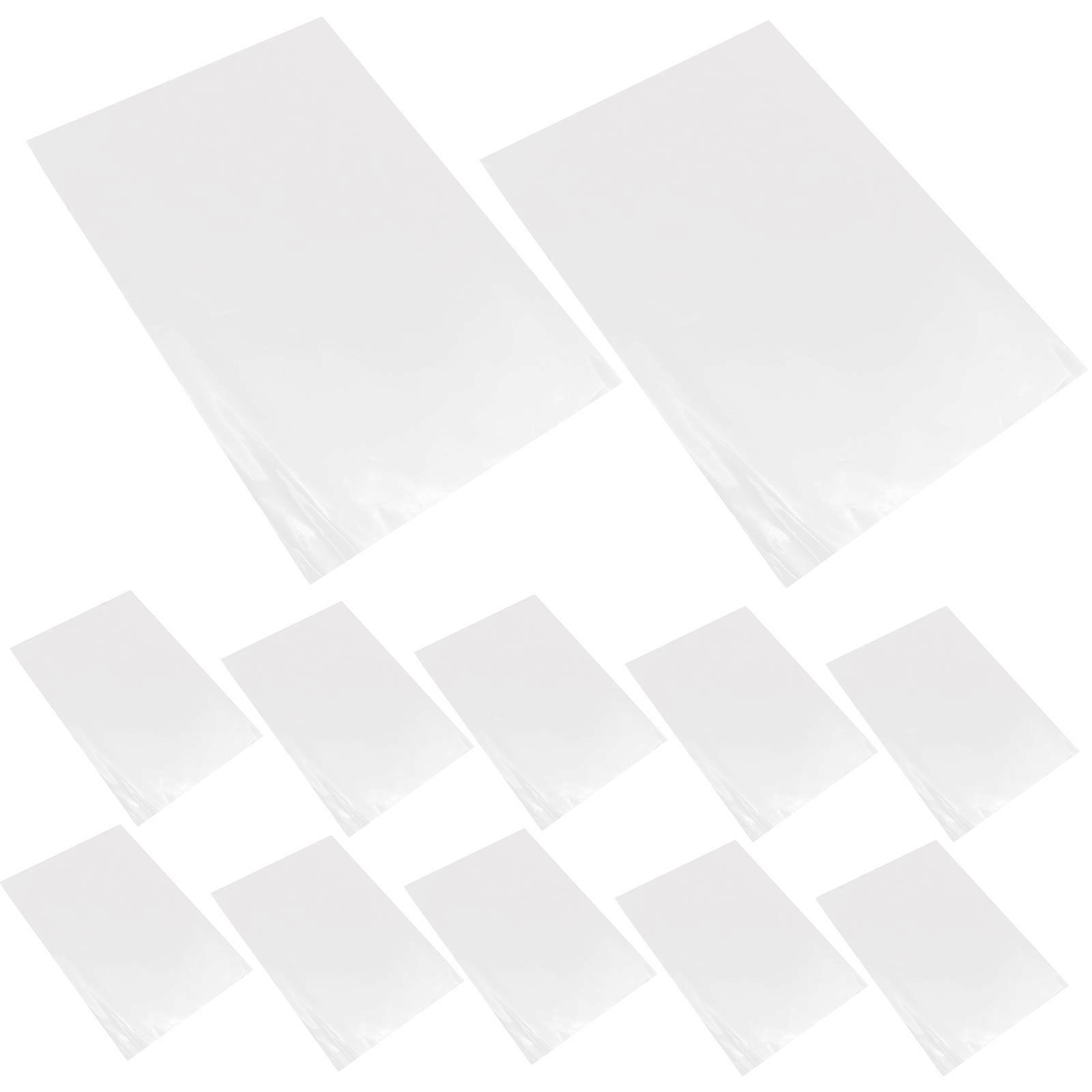 Bread Wrapping Bag Transparent Plastic for Storage 100Pcs Practical Use