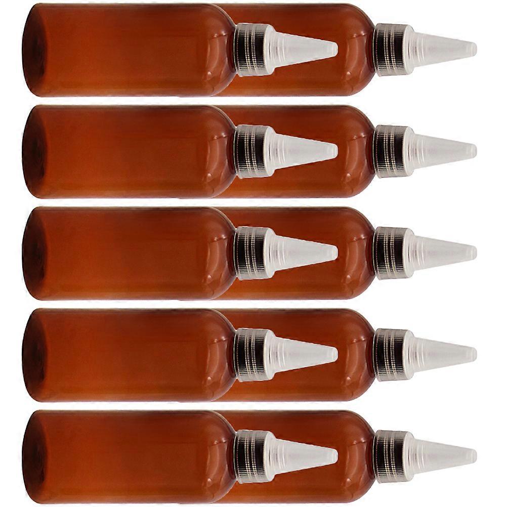 Plastic Squeeze Bottles for Sauce Dispensing 10Pcs Condiment Container