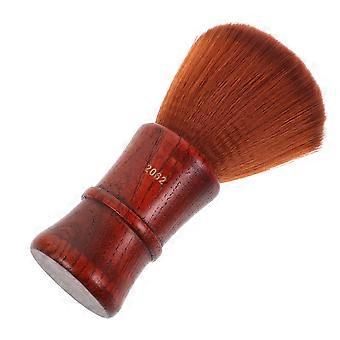 Hair Cutting Brush Professional for Hair Styling Wooden Handle Brown