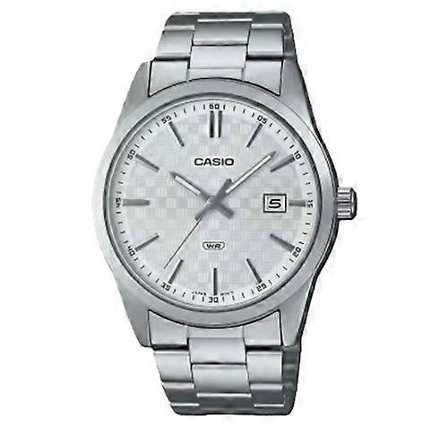 CASIO COLLECTION DATE - CARBON LOOK - SILVER