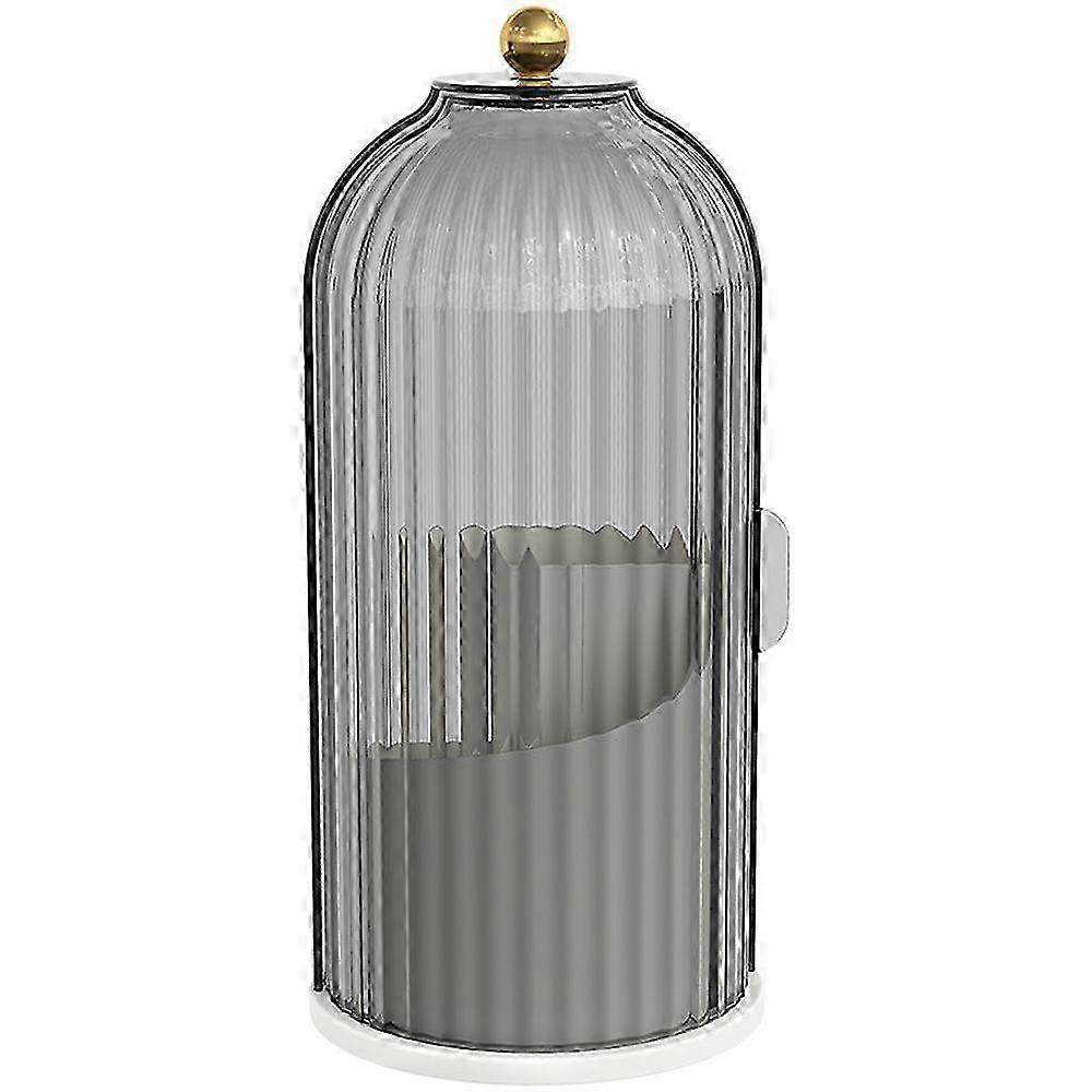 Multi-Function Rotating Bird Cage Toiletries Storage Rack, Concealed Toothbrush