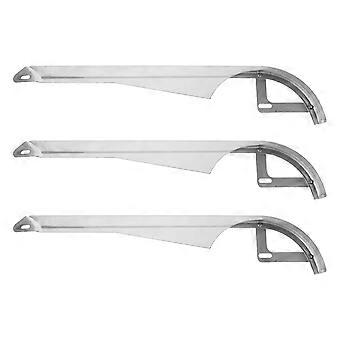 Lot de 3 protège-chaînes de vélo : protection de chaîne de rechange – Protection universelle pour pignons, résistante à l’huile et aux intempéries, pour le cyclisme tout-terrain.