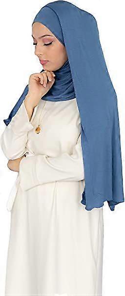 Pullover Volledig Jersey Blauw Denim