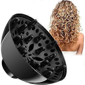 Diffuser Hair Dryer Attachment,Quick Drying Hair Adaptable for Blow Dryers Diffuser Hair Universal for Curly Hair Hair Care Hair Dryer (1)