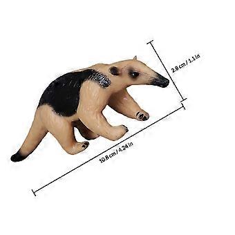 Simulated Anteater Decor Lifelike Anteater Craft Plastic Anteater Figurine Vivid Anteater Decor
