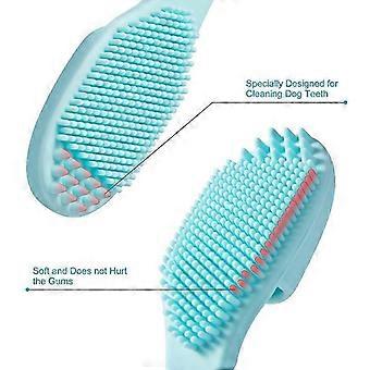 Dog Finger Toothbrush Food Grade Silicone Reusable Pet Oral Care Tool for Dogs