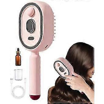 Superior Electric Spray Air Cushion Comb - Rechargeable Portable Red Light Comb,Anti-Frizz Cordless Electric Spray Brush - for Women Home Spa Travel