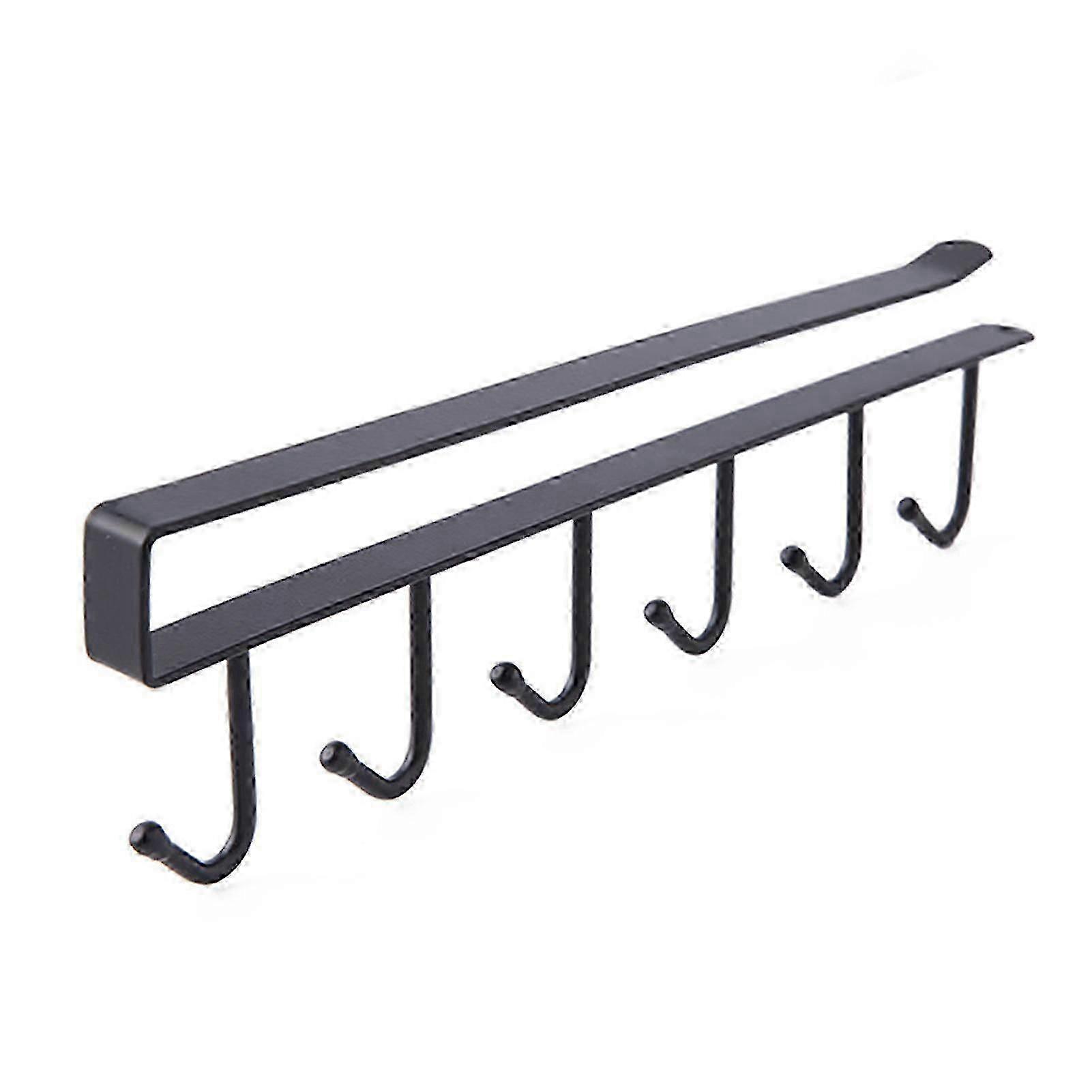 Storage Rack Multi-function Under Cabinet Kitchen Metal Hook Organizer Holder - 310007.01