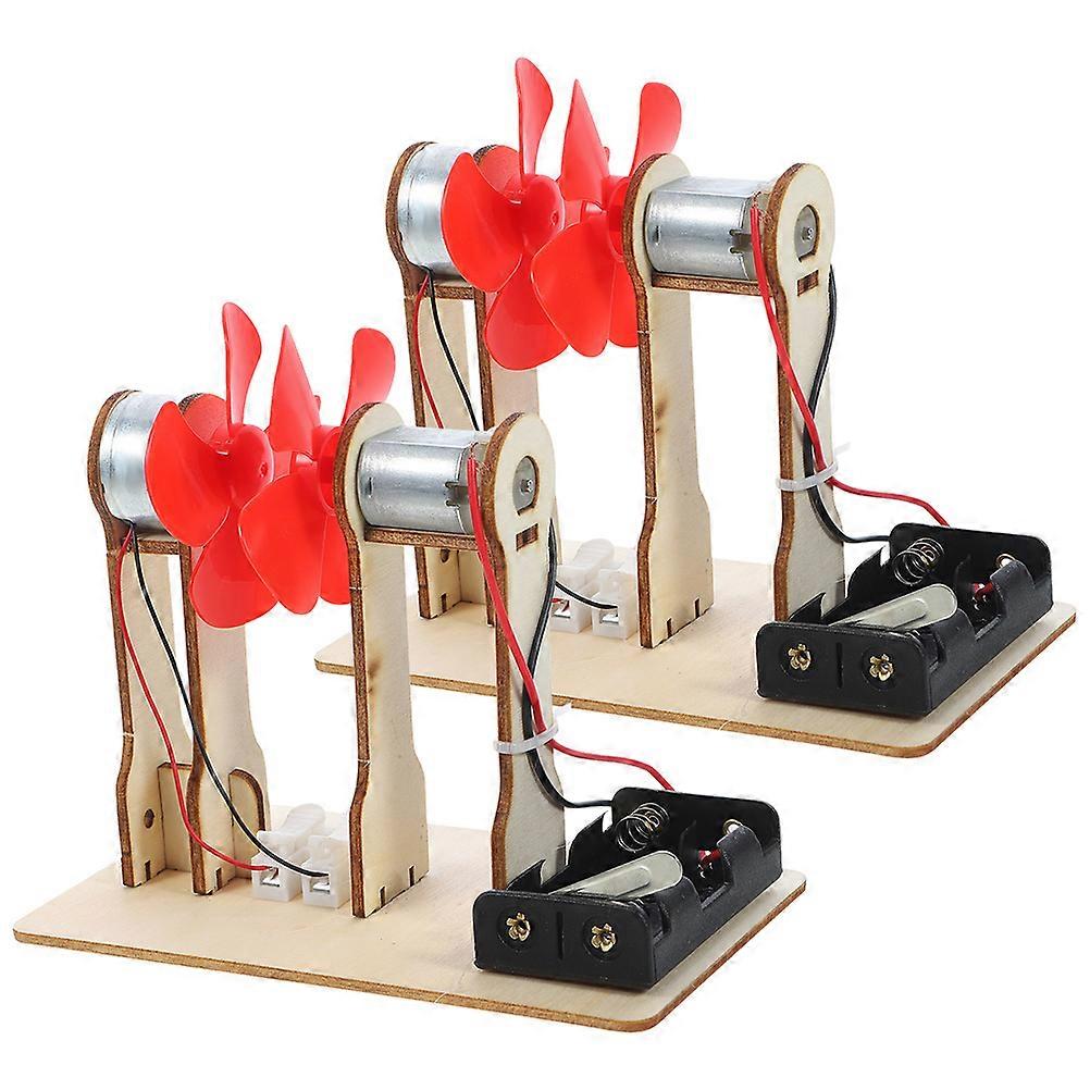 Wind Generator Materials Small Wind Generator Motor for 2Sets DIY Experiment