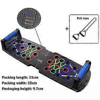 Rocuma Foldable Push Up Board for Home, All-Round Fitness Workout, Master Push-ups