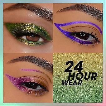 01-05 for Multichrome Aurora Eyeshadow Pencil - Chameleon Metallic Rainbow Eyeliner Makeup, Color-Changing Glitter Shade Dynamic Eye Looks