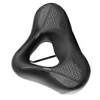 Sillines de bicicleta huecos, almohadillas para sillín cómodas y transpirables, cojines para bicicleta de carretera y bicicleta estática L