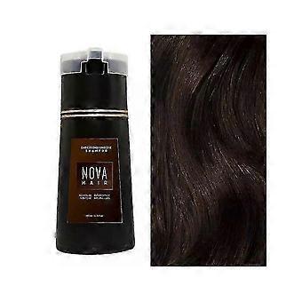 Hair Color Shampoo for Instant Gray Coverage, 10 Min Application, Vegan