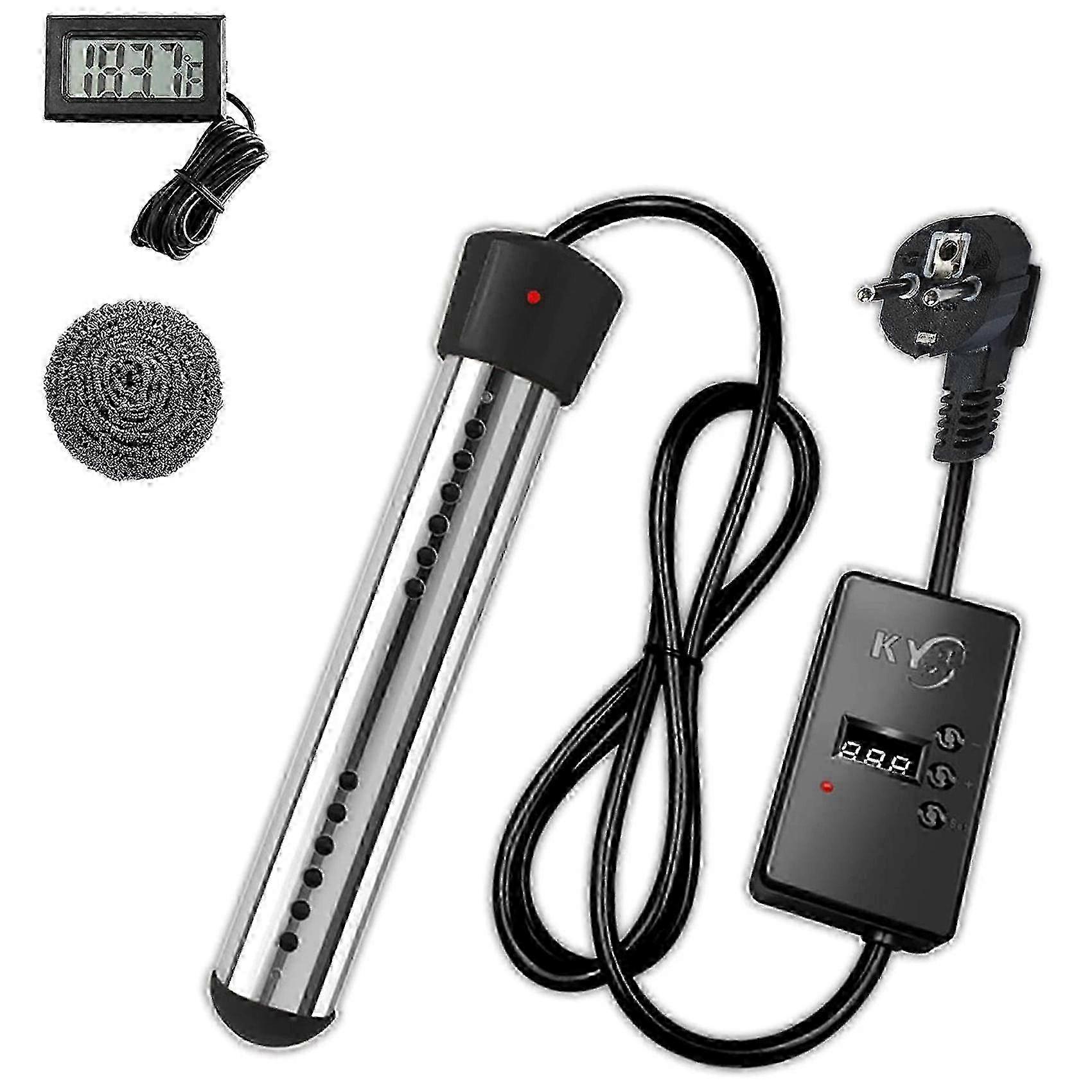 Automatic Timer Controlled 2500W Immersion Pool Heater Ensures Safe and Efficient Pool Heating