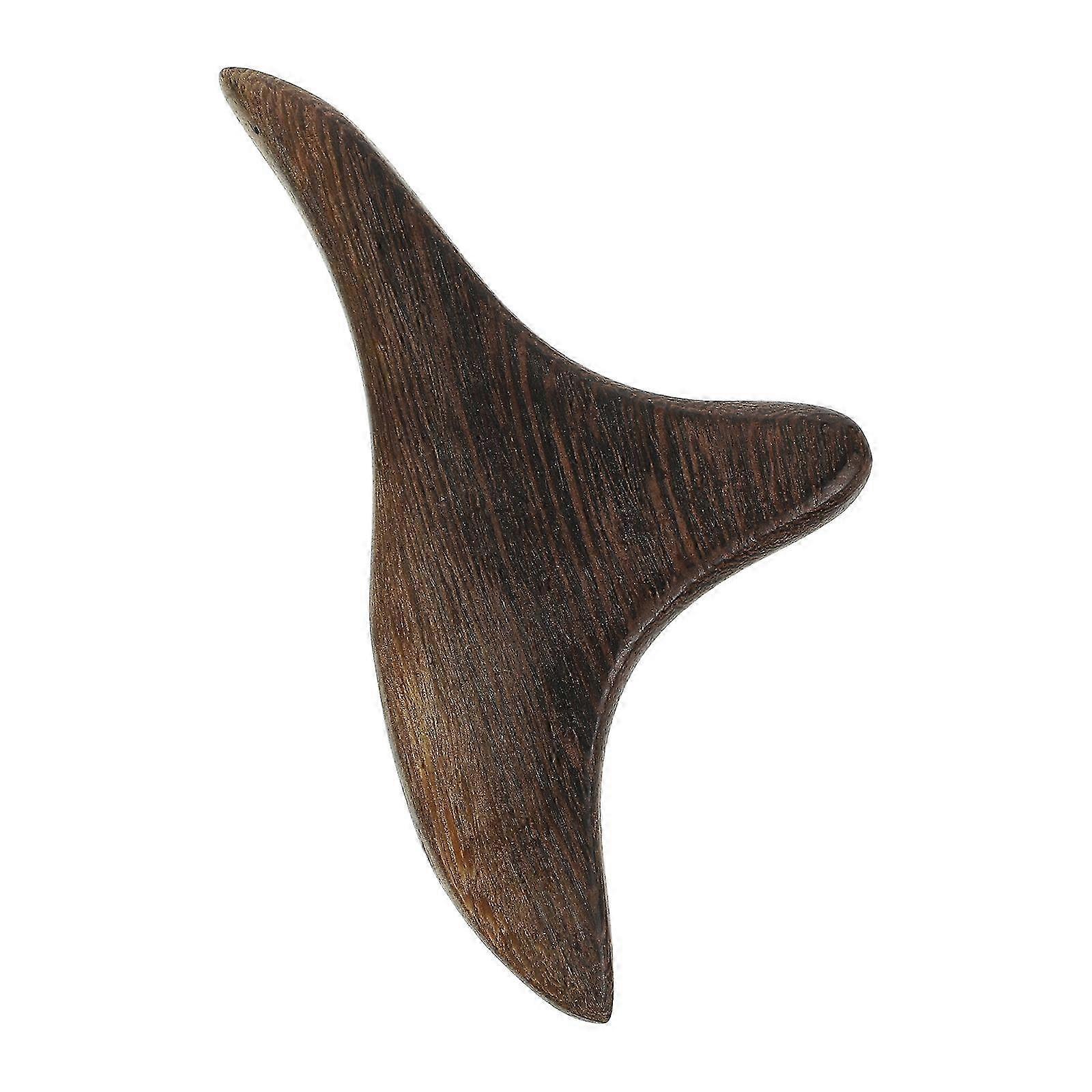 Trident-Shaped Verawood Scraper