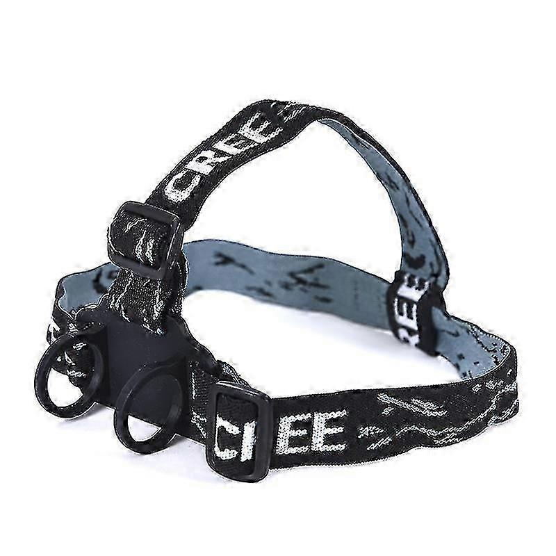 Head Strap Mount Holder Compatible with Headlight Flashlight Lamp Torch