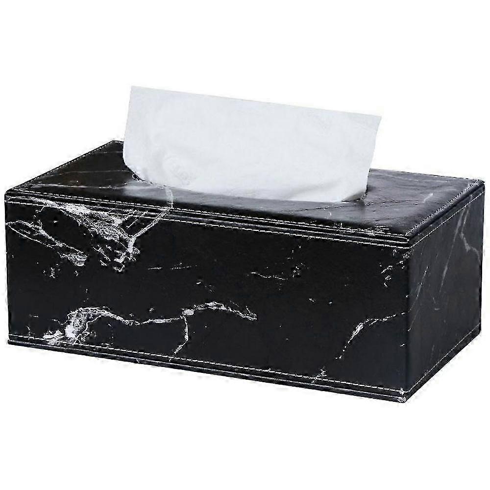 PU Leather Rectangular Tissue Box