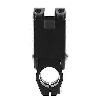 Cycle Stem Black Aluminum Alloy Adjustable Shock Absorbing Cycle Handlebar Stem for Gravel Road CycleYMQX)