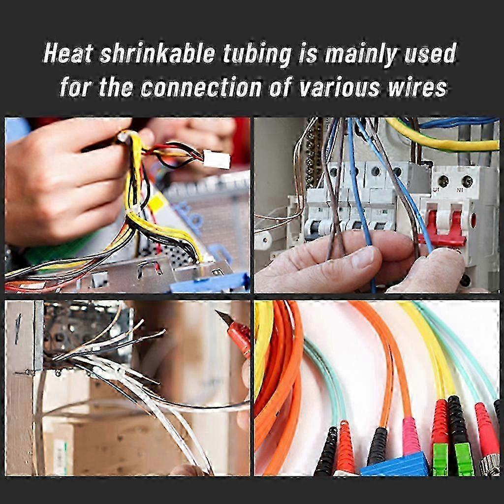 164 Pcs Polyolefin Heat Shrink Kit