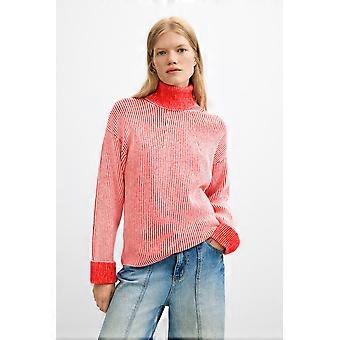 Desigual Emy Ribbed Turtleneck Jumper 26WWJF15
