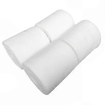 Protective Support Horse Leg Wraps - 4 Rolls White Thickened Fleece Equestrian Bandages