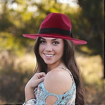 Retro Jazz Hat Wool Fedora Hat for Women and Men Classic Unisex Design