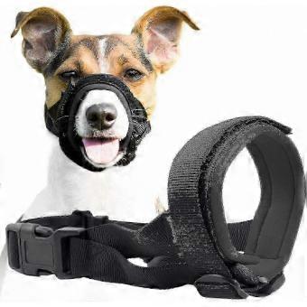 Soft Comt Dog Muzzle Biting Prevention - Secure Fit Neoprene Padding Training & Chewing Control