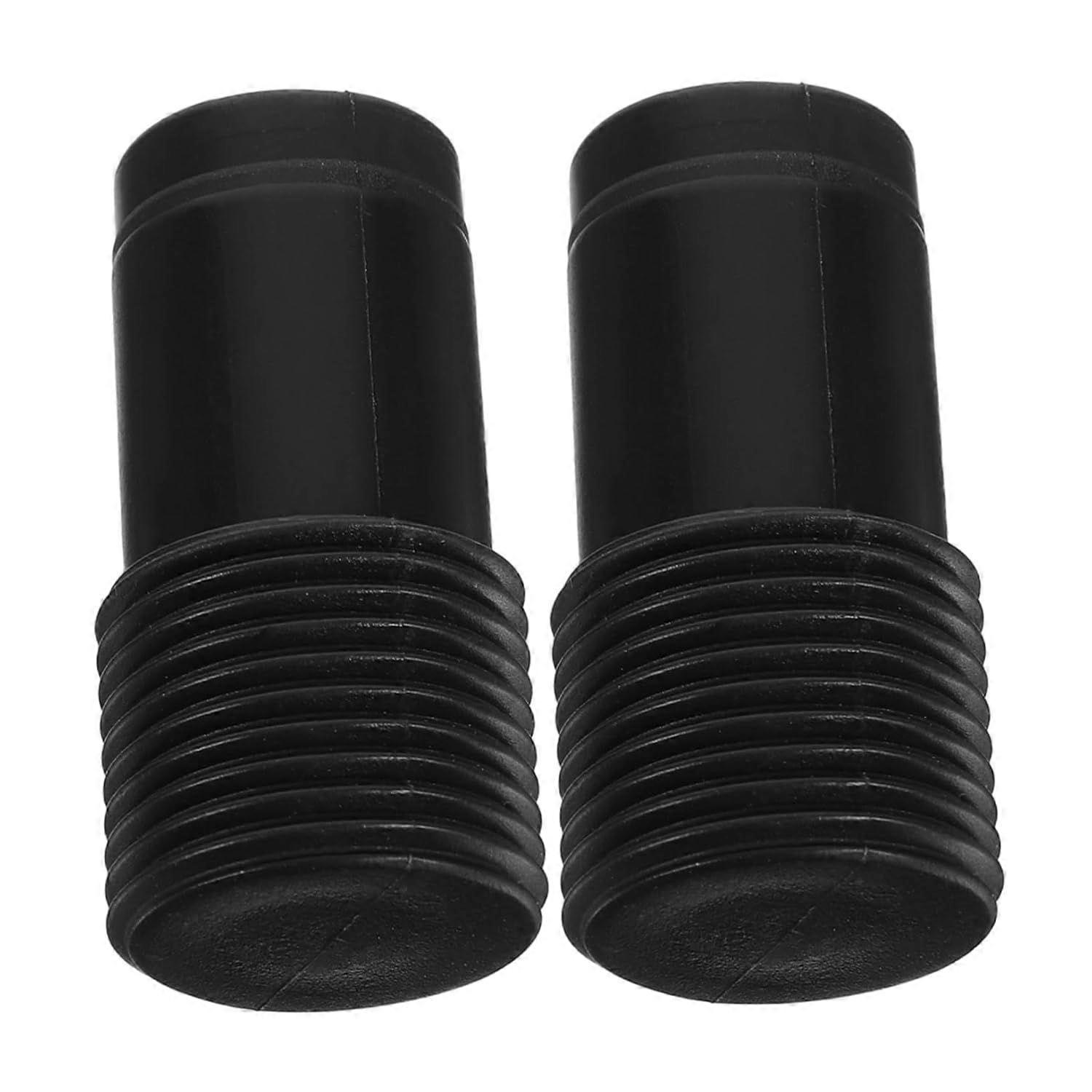 2pcs Plastic Thread Adapter Broom and Mop Pole Connector