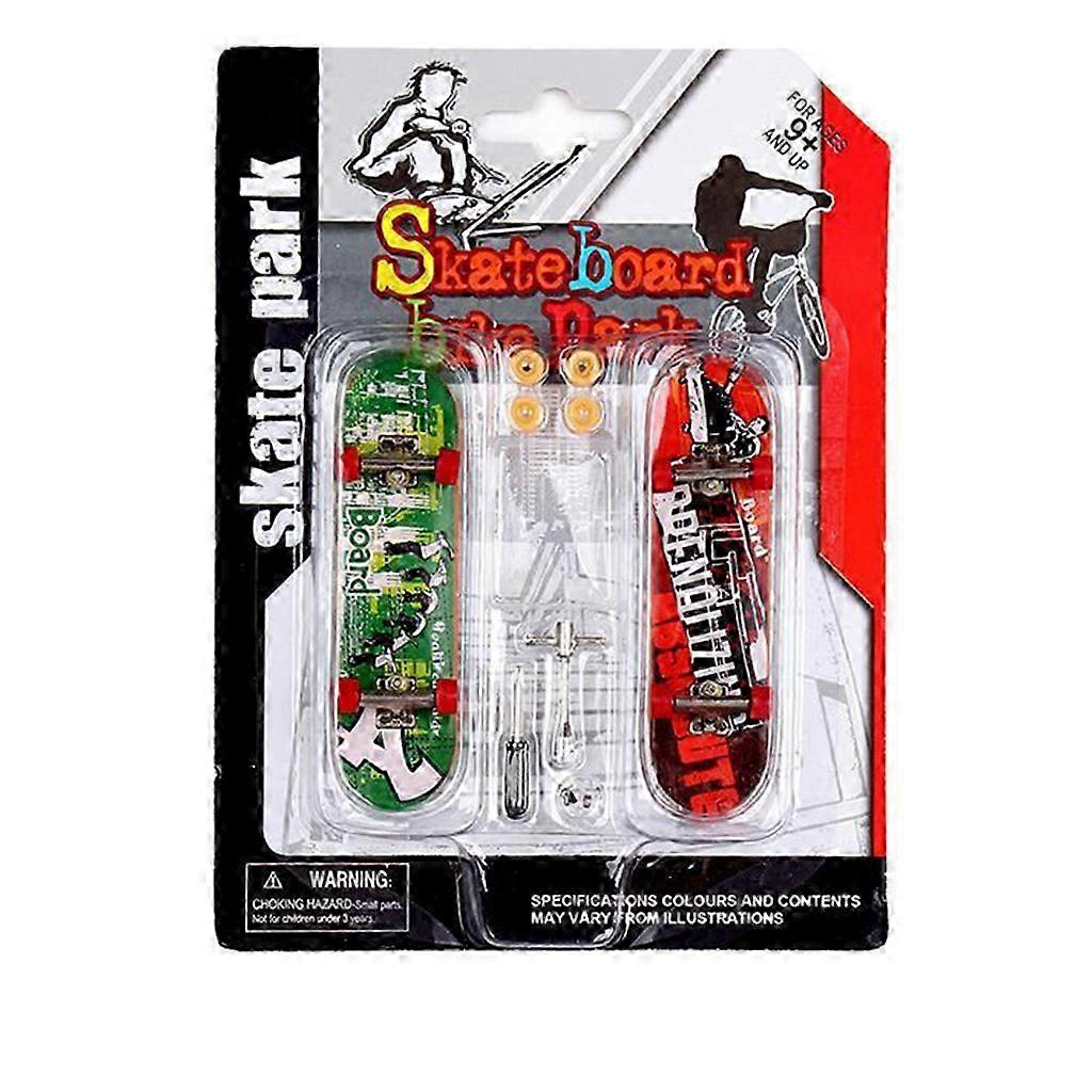Assembleable Alloy Finger Skateboard Kit