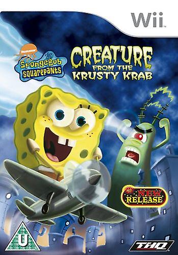 SpongeBob SquarePants Creature from the Krusty Krab (Wii) - PAL - New & Sealed