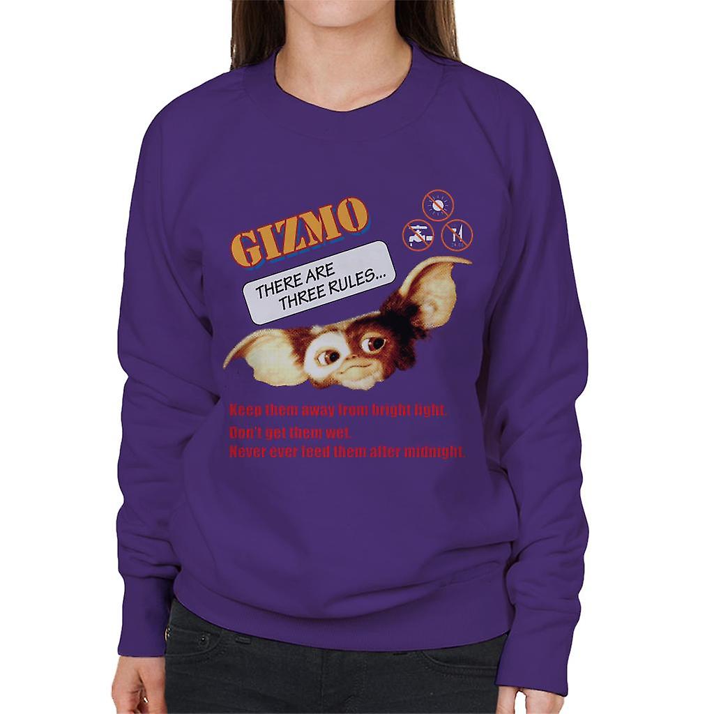 Gremlins Gizmo Det er tre regler kvinners genser