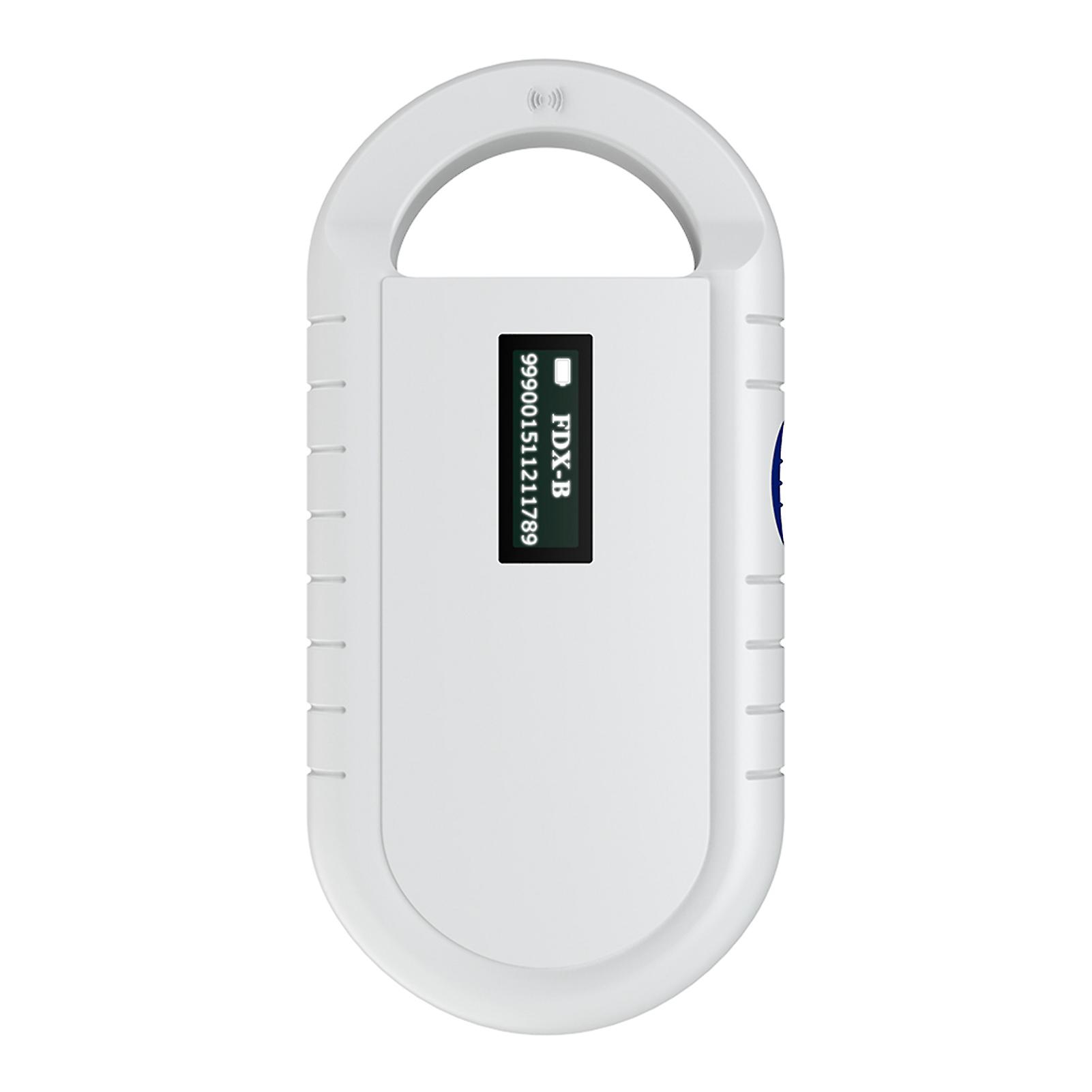 RFID Scanner,Portable Handheld Animal Chip Handheld Reader Microchip Scanner Eco-Friendly Materials
