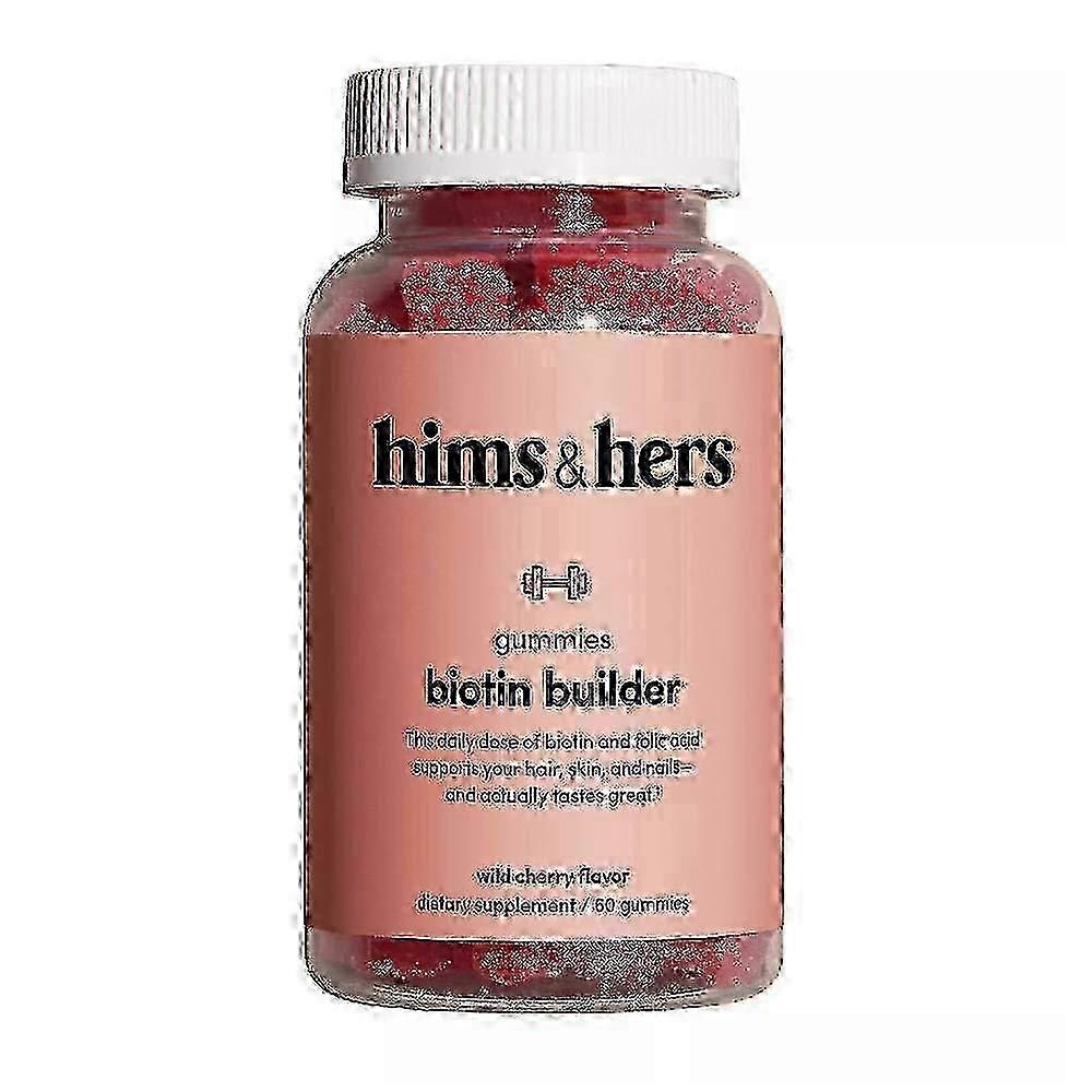 Hims & Hers Biotin Gummies, Cherry, 60 Ea